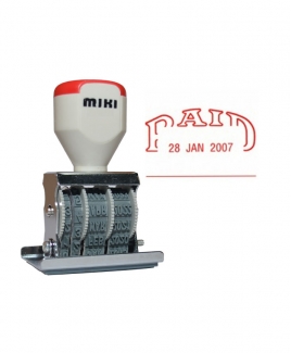 Paid with Date Stamp [S-68P]